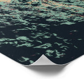 Aggstein Castle Ruins, Wachau, Österreich Poster (Ecke)