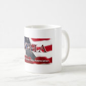 AGHA Logo-Tasse Kaffeetasse (VorderseiteRechts)