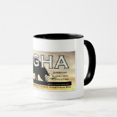 AGHA-Neue Logo-Tasse Tasse (VorderseiteRechts)