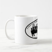 AGHA-Neues Logo Tasse-oval Kaffeetasse (Links)