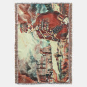 Agha Petros Throw Blanket Decke (Vorderseite Vertikal)