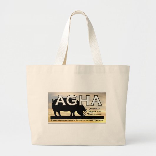AGHA Tasche mit Farblogo (Vorne)