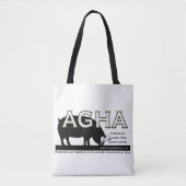 AGHA Taschen-Tasche mit neuem Logo Tasche (Vorderseite)
