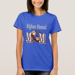 Aghan Hound Dog Mama T-Shirt