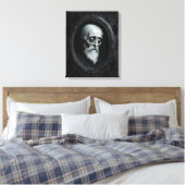 Aghast Ghas Canvas Print Leinwanddruck (Insitu (Schlafzimmer))