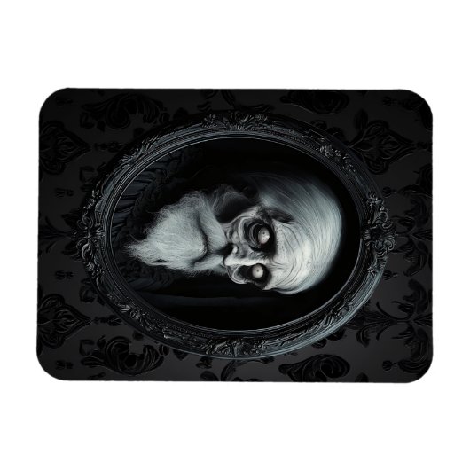 Aghast Ghas Flexible Foto Magnet (Horizontal)