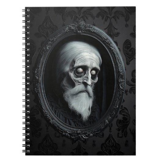 Aghast Ghas Spiral Notebook Notizblock (Vorderseite)