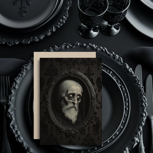 Aghast Ghas Urlaubskarte Feiertagskarte