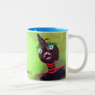 AGHHHHH! (Root Kanal) Kaffee-Tasse! Zweifarbige Tasse