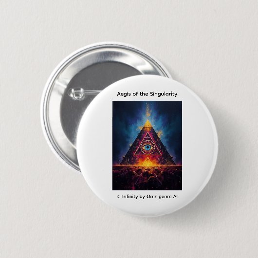 Ägide der Singularität Button (Vorne & Hinten)