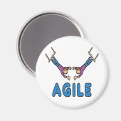 Agil Magnet (Vorderseite/Rückseite)