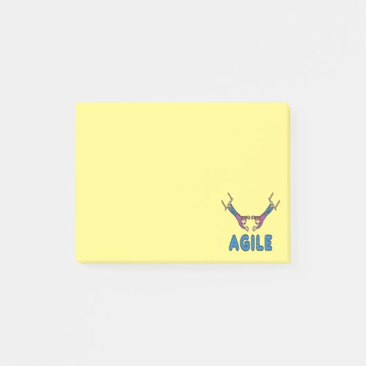 Agil Post-it Klebezettel (Vorderseite)