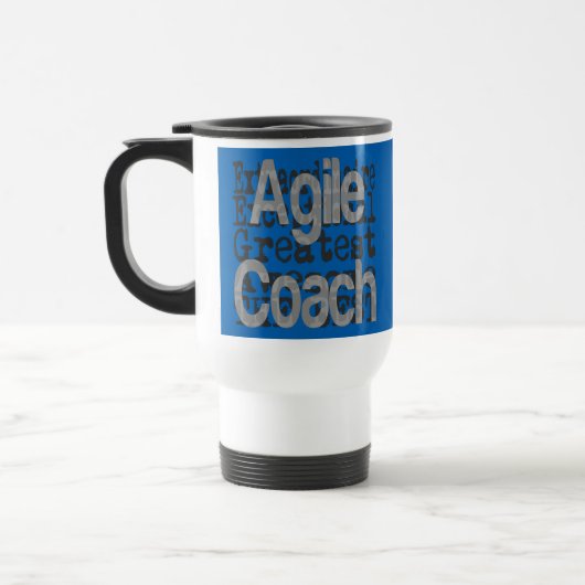 Agile Coach Extraordinaire Reisebecher (Links)