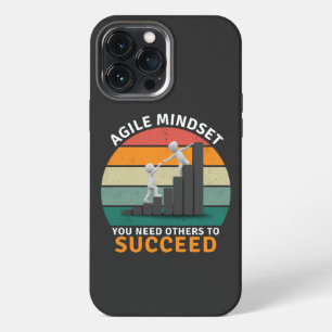 Agile Einstellung Sie brauchen andere, um erfolgre iPhone 13 Pro Max Hülle