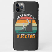 Agile Einstellung Sie brauchen andere, um erfolgre iPhone Hülle (Rückseite)