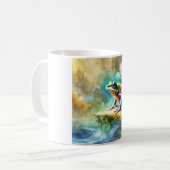 Agile Frog 310724AREF150 - Watercolor Kaffeetasse (Vorderseite Links)