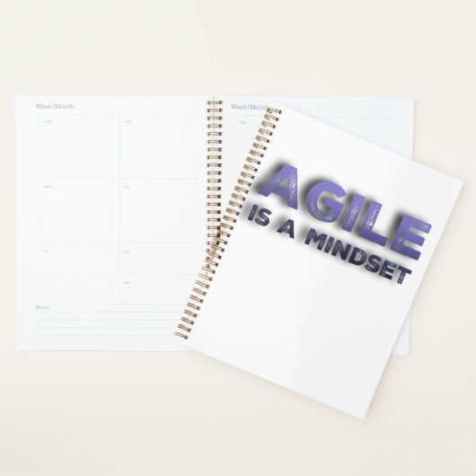 Agile ist eine Denkweise Planer (Anzeige)