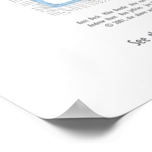 Agile Manifesto Poster (Ecke)