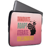 Agile Mindset Kernprinzipien Positives Denken Laptopschutzhülle (Vorne Rechts)