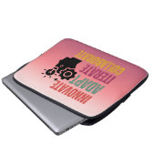 Agile Mindset Kernprinzipien Positives Denken Laptopschutzhülle (Vorne Knopf)