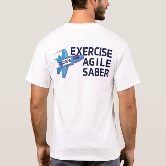 Agile-Säbelvariante T-Shirt (Rückseite)