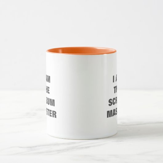 agile Scrum-Master-Tasse Tasse (Zentrum)