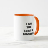 agile Scrum-Master-Tasse Tasse (VorderseiteRechts)