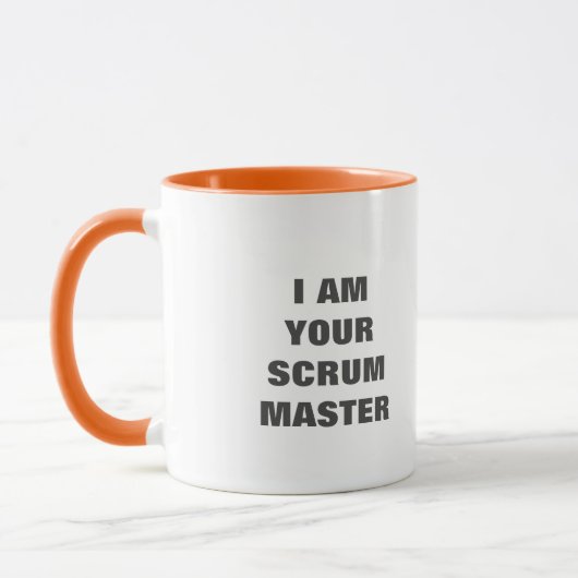 agile Scrum-Master-Tasse Tasse (Links)