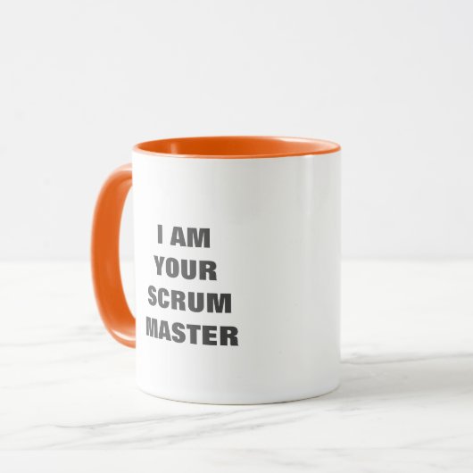 agile Scrum-Master-Tasse Tasse (Vorderseite Links)