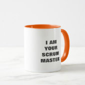 agile Scrum-Master-Tasse Tasse (VorderseiteRechts)