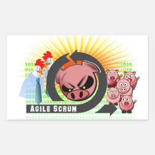 Agile Scrum Sticker - Anpassbar!