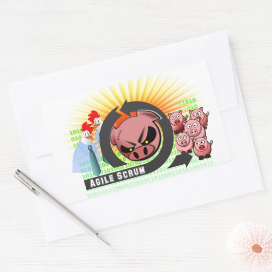 Agile Scrum Sticker - Anpassbar! (Umschlag)