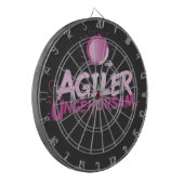 Agiler Ungehorsam Dartscheibe (Vorderseite Links)