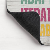 Agiles Mindset Kernprinzipien Positives Denken Mousepad (Ecke)