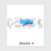 Agility Addict Course Map Sticker (Blatt)