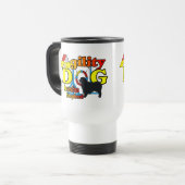 Agility Australian Shepherd Gifts Reisebecher (Vorderseite Links)