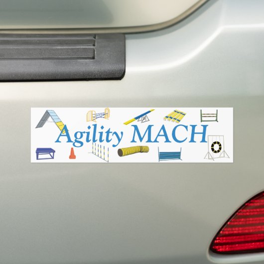 Agility betitelt Autoaufkleber (Auf Auto)
