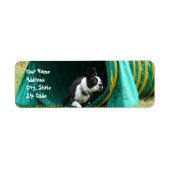 Agility Boston Terrier Address Labels (Vorne)
