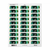 Agility Boston Terrier Address Labels (Vorne)