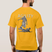 Agility California Fleece Track Jacket T-Shirt (Rückseite)