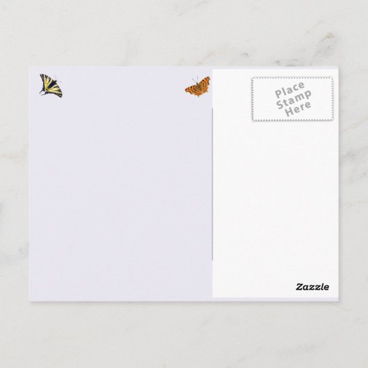 Agility Circle Postkarte (Rückseite)