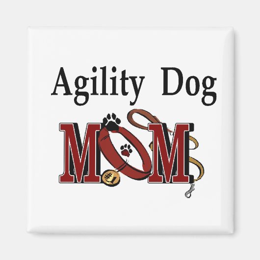 Agility Dog Eigentümer Geschenke Magnet (Vorne)