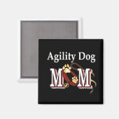 Agility Dog Eigentümer Geschenke Magnet (Vorderseite/Rückseite)