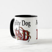 Agility Dog Eigentümer Geschenke Tasse (Vorderseite Links)
