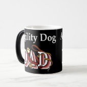 Agility Dog Eigentümer Geschenke Verwandlungstasse (Vorderseite Links)