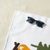 Agility Dog Niedlich Border Collie Camp Strandtuch (Beispiel)