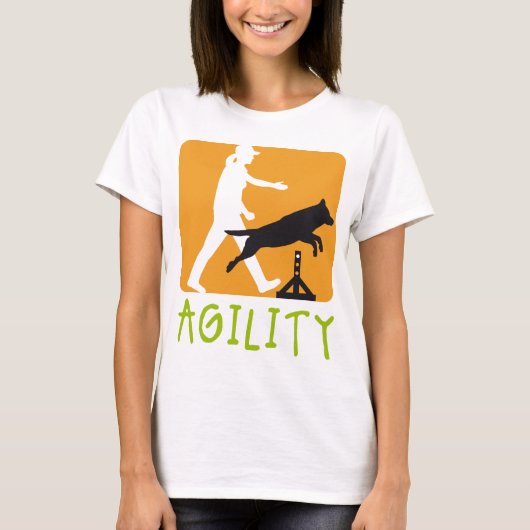 Agility dog sport T-Shirt (Vorderseite)