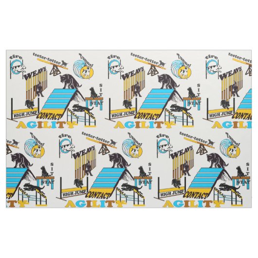 Agility Fabric für Hundefreunde Stoff (Yard (91,4 cm))