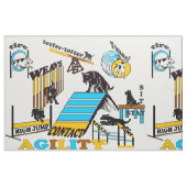 Agility Fabric für Hundefreunde Stoff (Fat Quarter (45,7 x 55,9 cm))