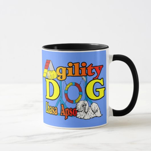 Agility-Geschenke Lhasas Apso Tasse (Rechts)
